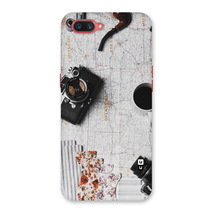 Camera Smoky Pipe Back Case for Oppo A3s