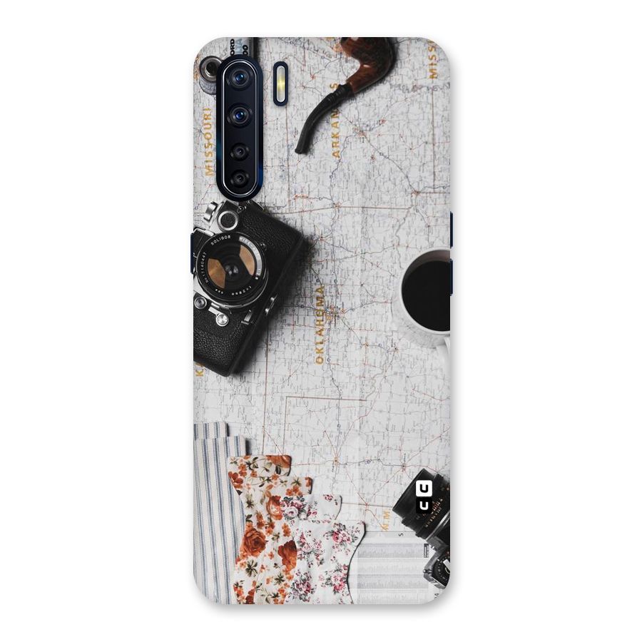Camera Smoky Pipe Back Case for Oppo F15