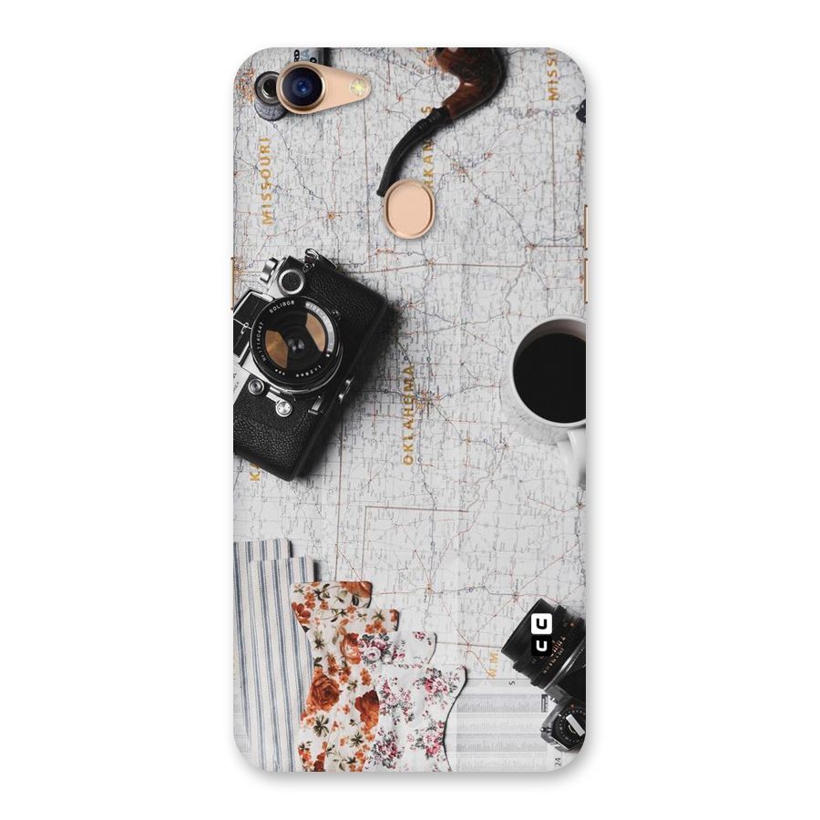 Camera Smoky Pipe Back Case for Oppo F5