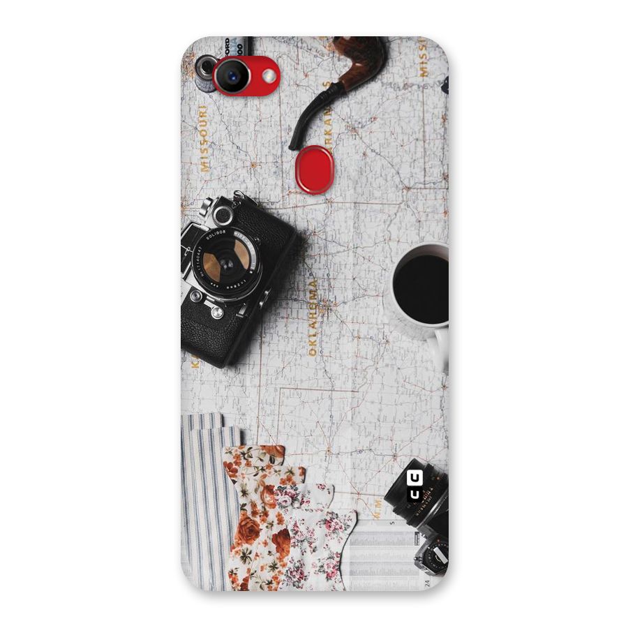 Camera Smoky Pipe Back Case for Oppo F7