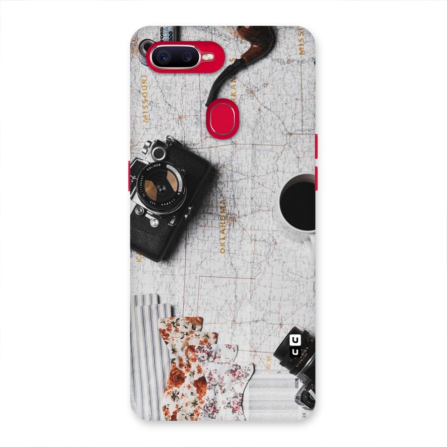 Camera Smoky Pipe Back Case for Oppo F9 Pro