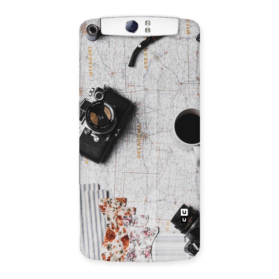 Camera Smoky Pipe Back Case for Oppo N1
