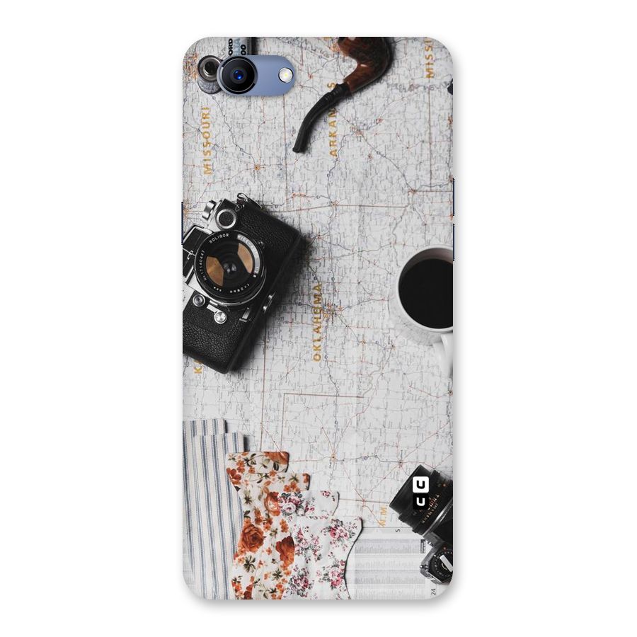 Camera Smoky Pipe Back Case for Oppo Realme 1