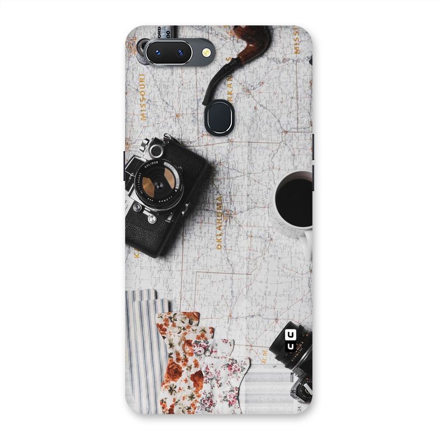Camera Smoky Pipe Back Case for Oppo Realme 2