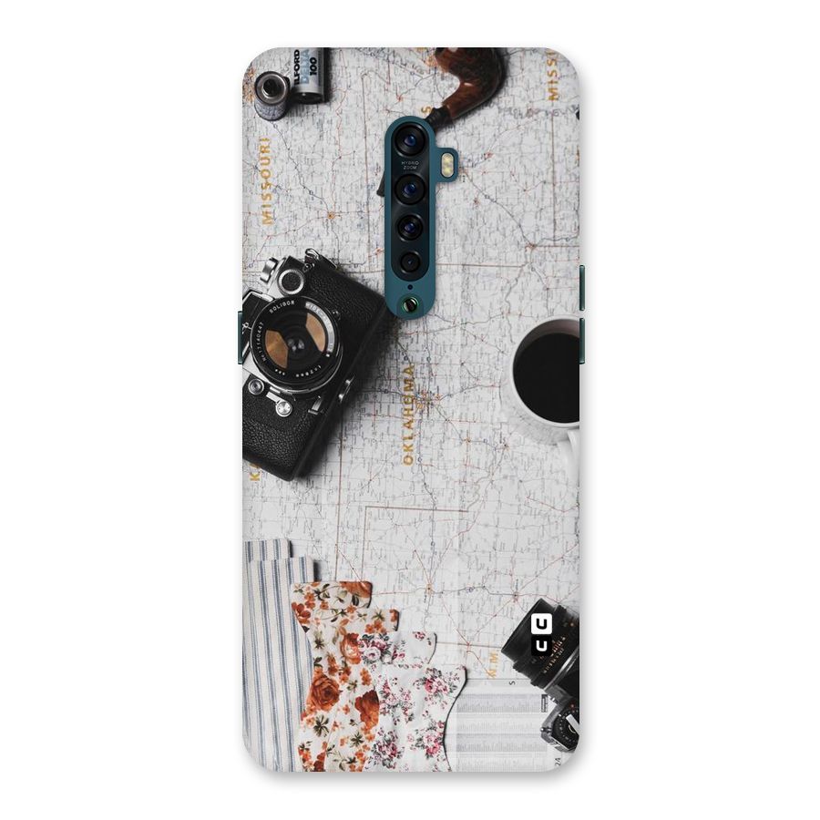 Camera Smoky Pipe Back Case for Oppo Reno2