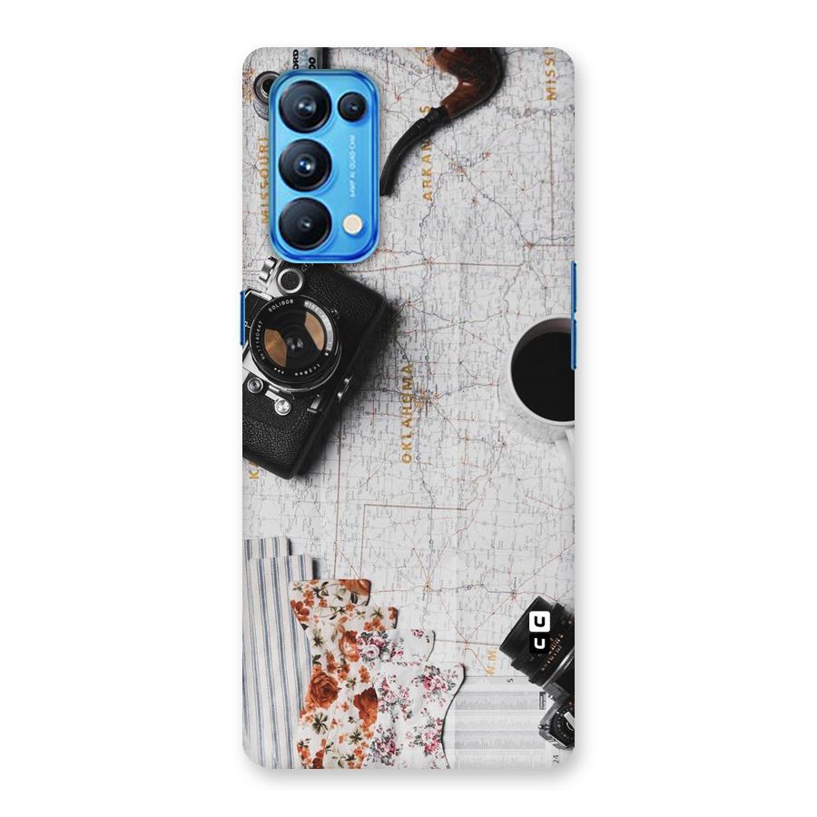 Camera Smoky Pipe Back Case for Oppo Reno5 Pro 5G