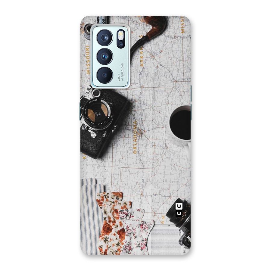 Camera Smoky Pipe Back Case for Oppo Reno6 Pro 5G