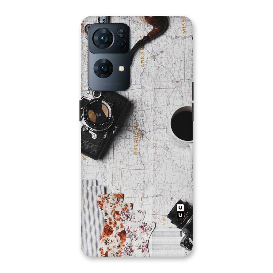 Camera Smoky Pipe Back Case for Oppo Reno7 Pro 5G