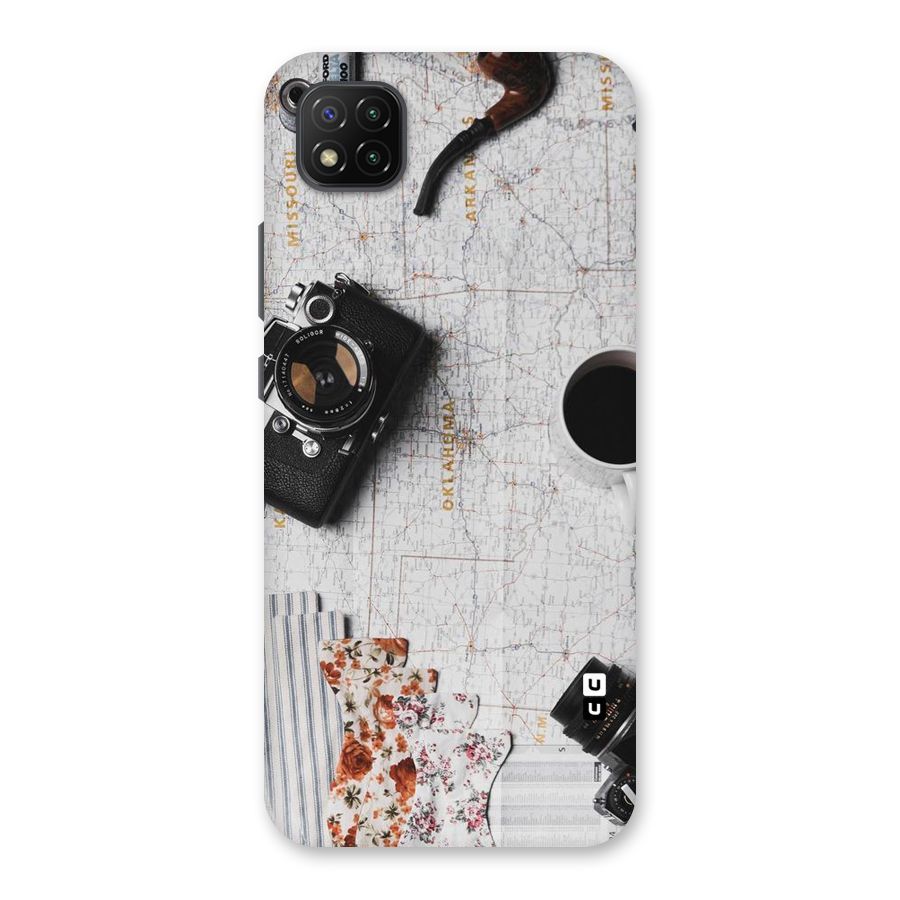 Camera Smoky Pipe Back Case for Poco C3