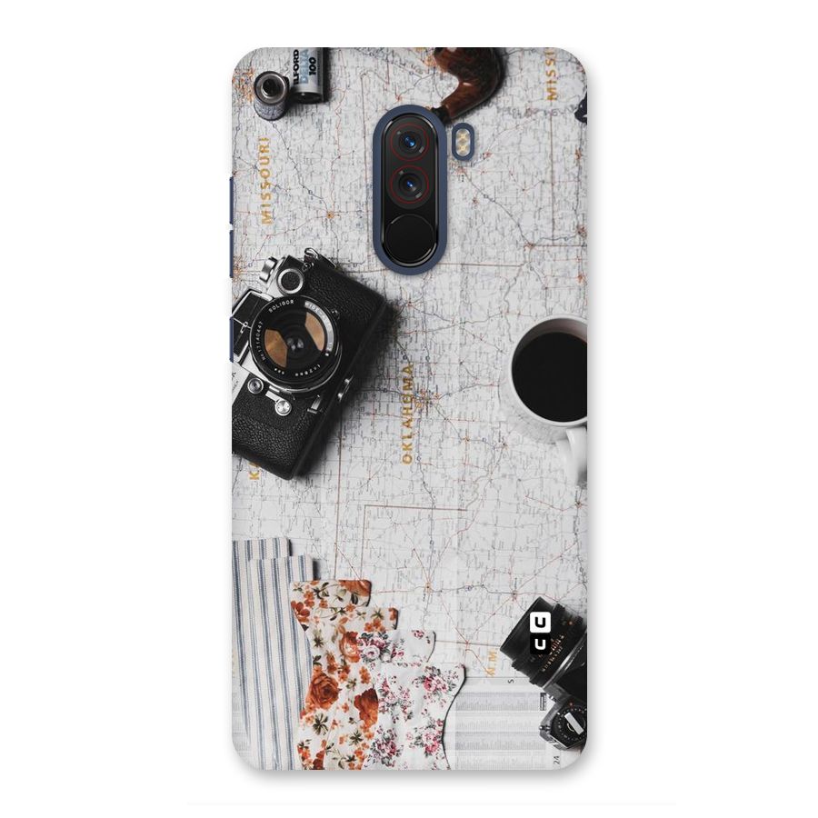 Camera Smoky Pipe Back Case for Poco F1