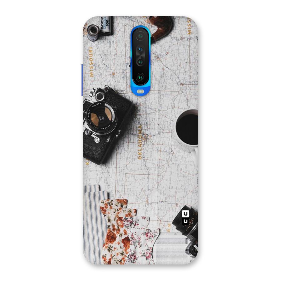 Camera Smoky Pipe Back Case for Poco X2