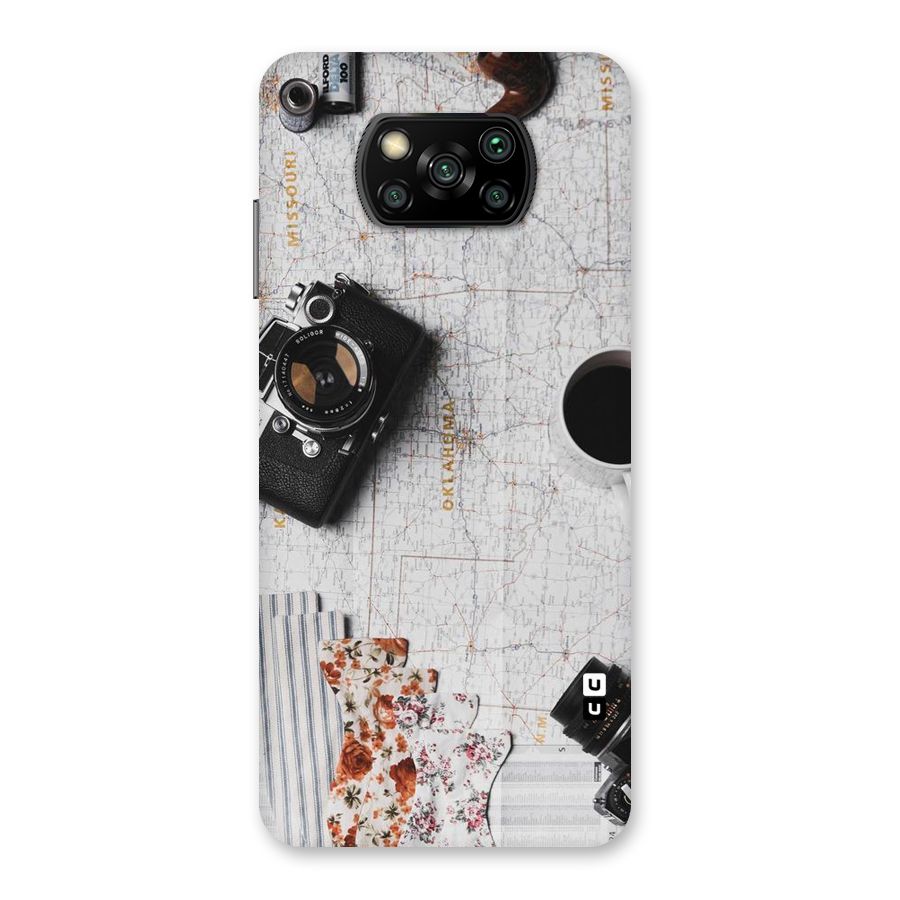 Camera Smoky Pipe Back Case for Poco X3