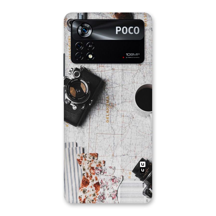 Camera Smoky Pipe Back Case for Poco X4 Pro 5G