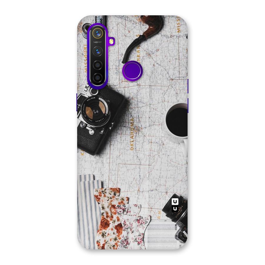 Camera Smoky Pipe Back Case for Realme 5 Pro
