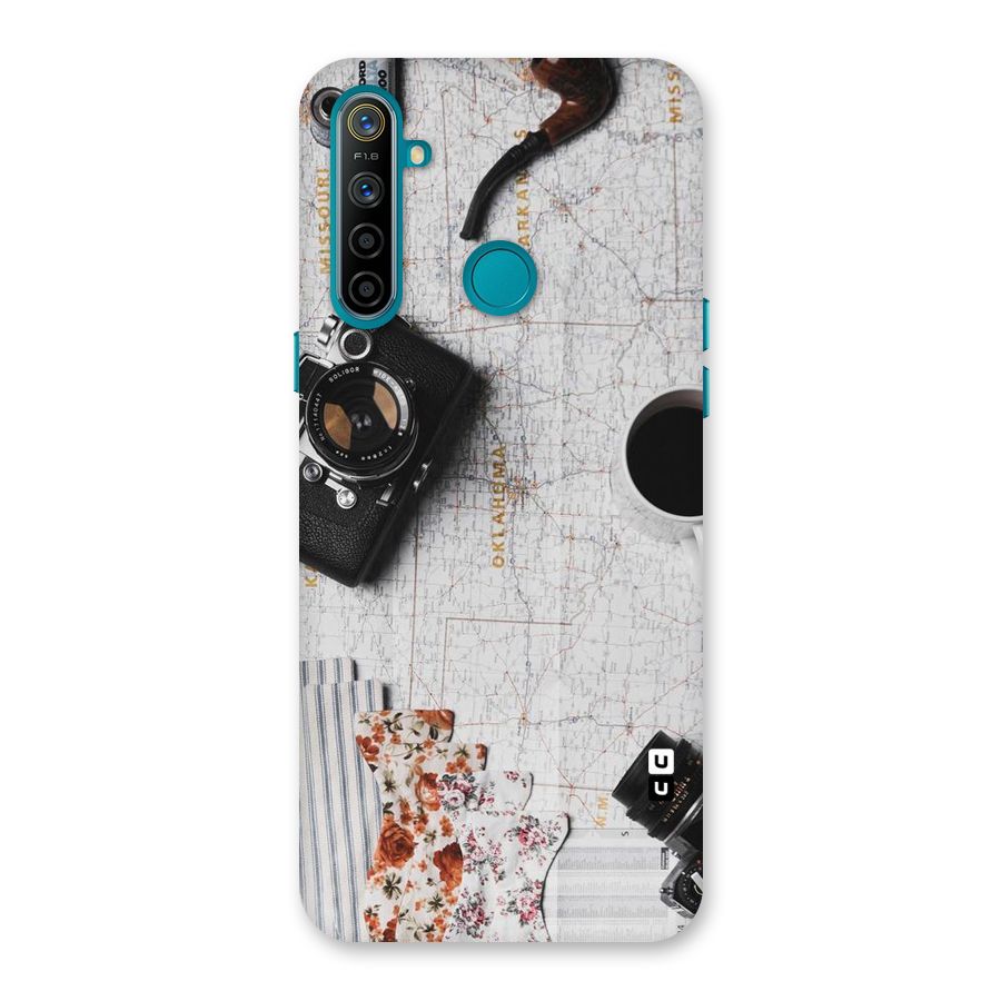 Camera Smoky Pipe Back Case for Realme 5i