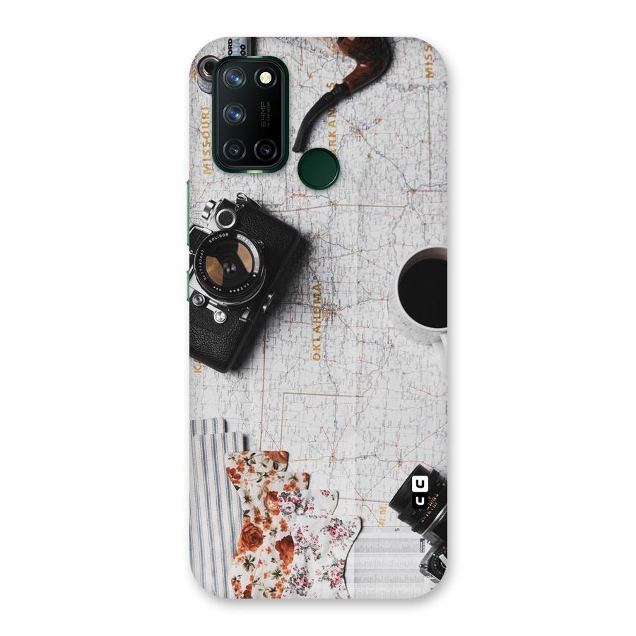 Camera Smoky Pipe Back Case for Realme 7i