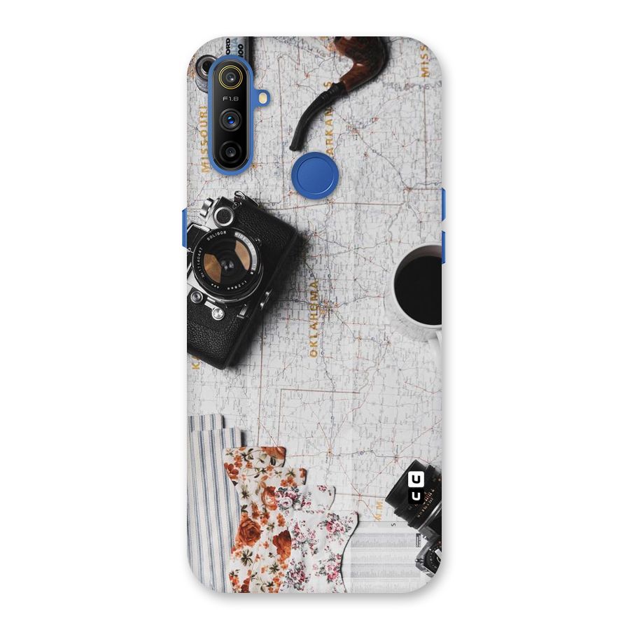 Camera Smoky Pipe Back Case for Realme Narzo 10A