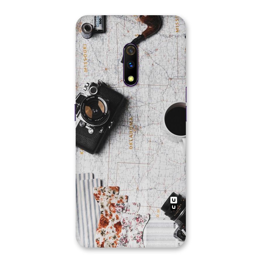 Camera Smoky Pipe Back Case for Realme X