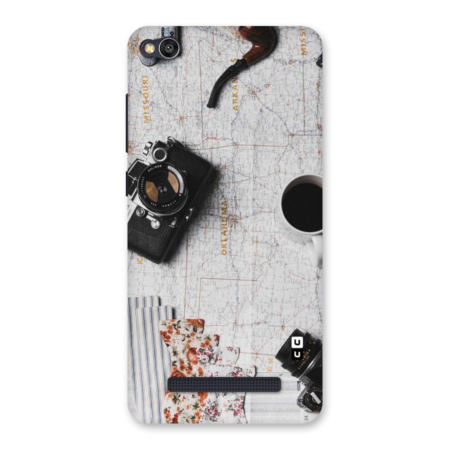 Camera Smoky Pipe Back Case for Redmi 4A