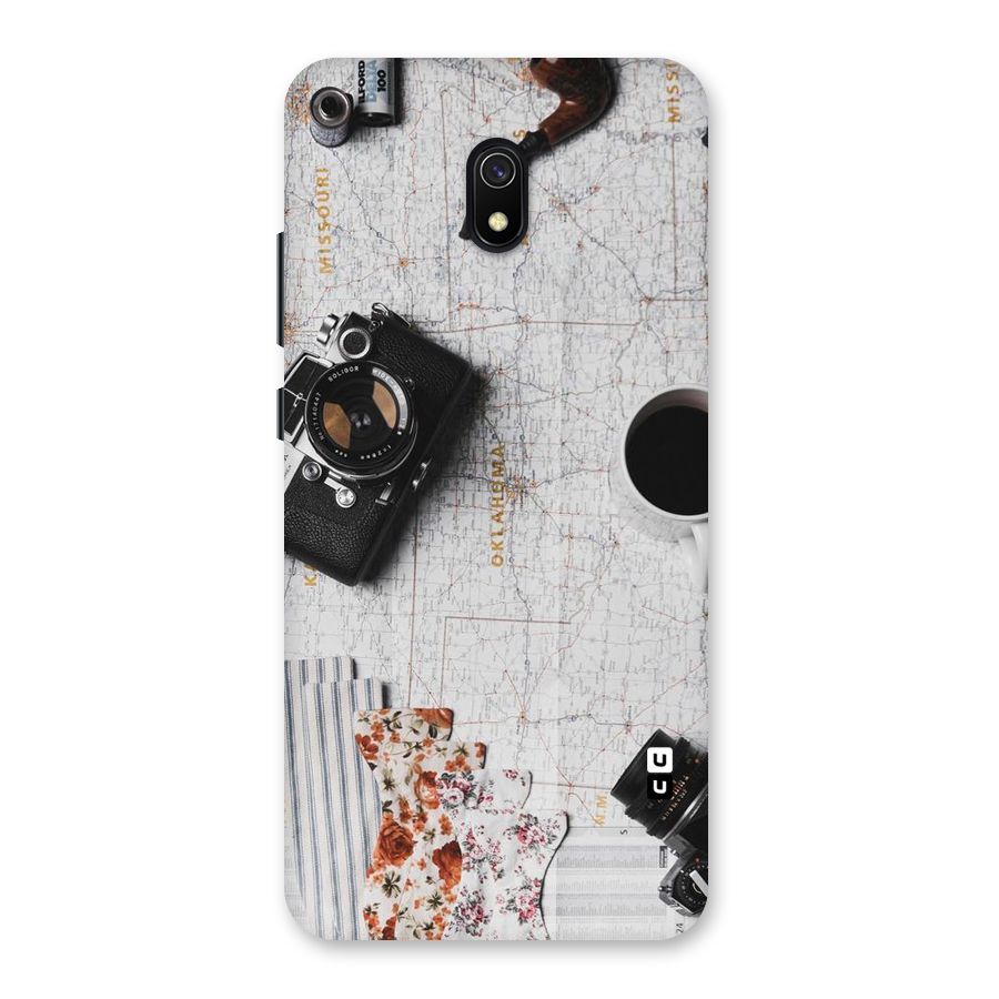 Camera Smoky Pipe Back Case for Redmi 8A