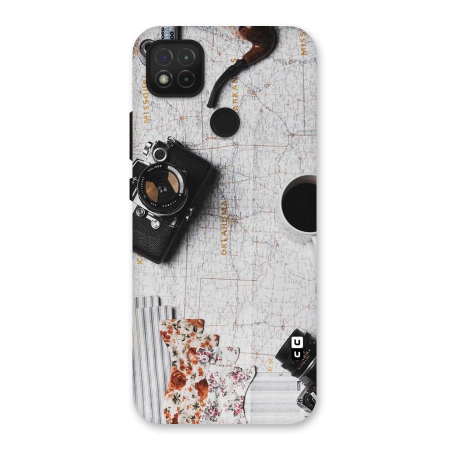 Camera Smoky Pipe Back Case for Redmi 9