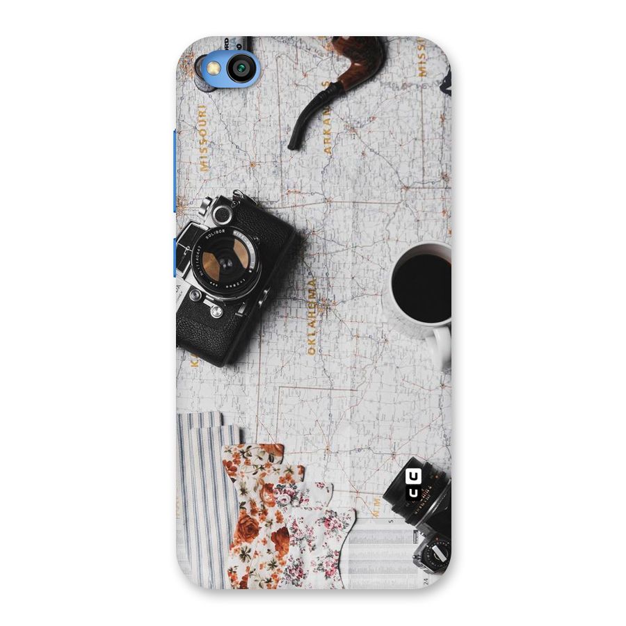 Camera Smoky Pipe Back Case for Redmi Go