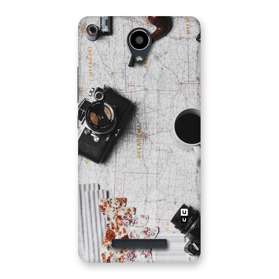 Camera Smoky Pipe Back Case for Redmi Note 2