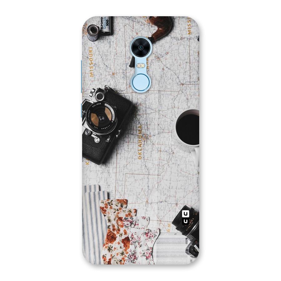 Camera Smoky Pipe Back Case for Redmi Note 5