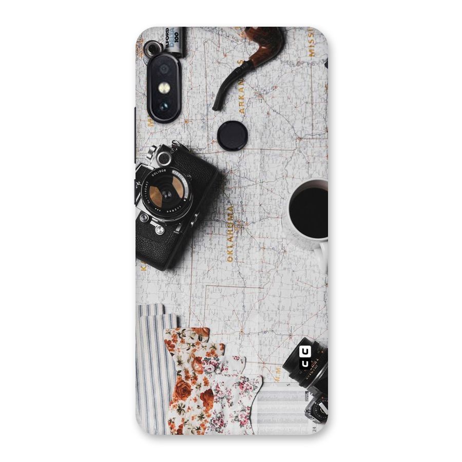 Camera Smoky Pipe Back Case for Redmi Note 5 Pro