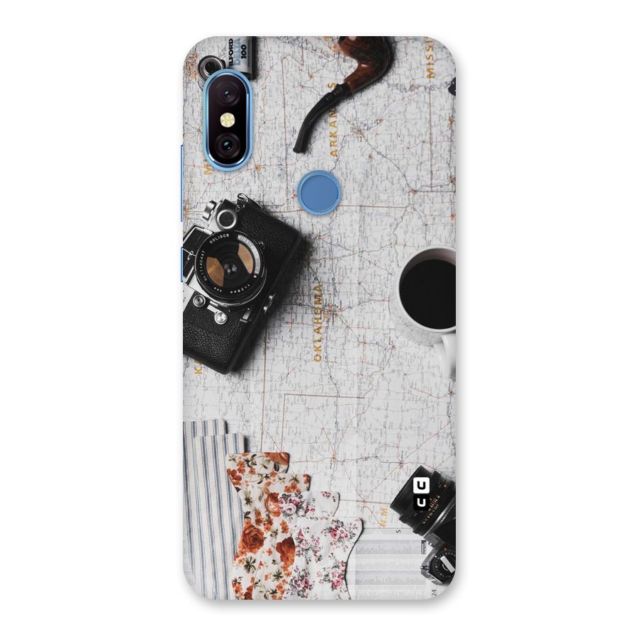 Camera Smoky Pipe Back Case for Redmi Note 6 Pro