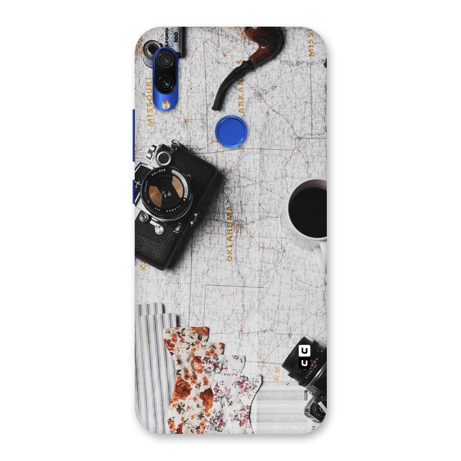 Camera Smoky Pipe Back Case for Redmi Note 7S