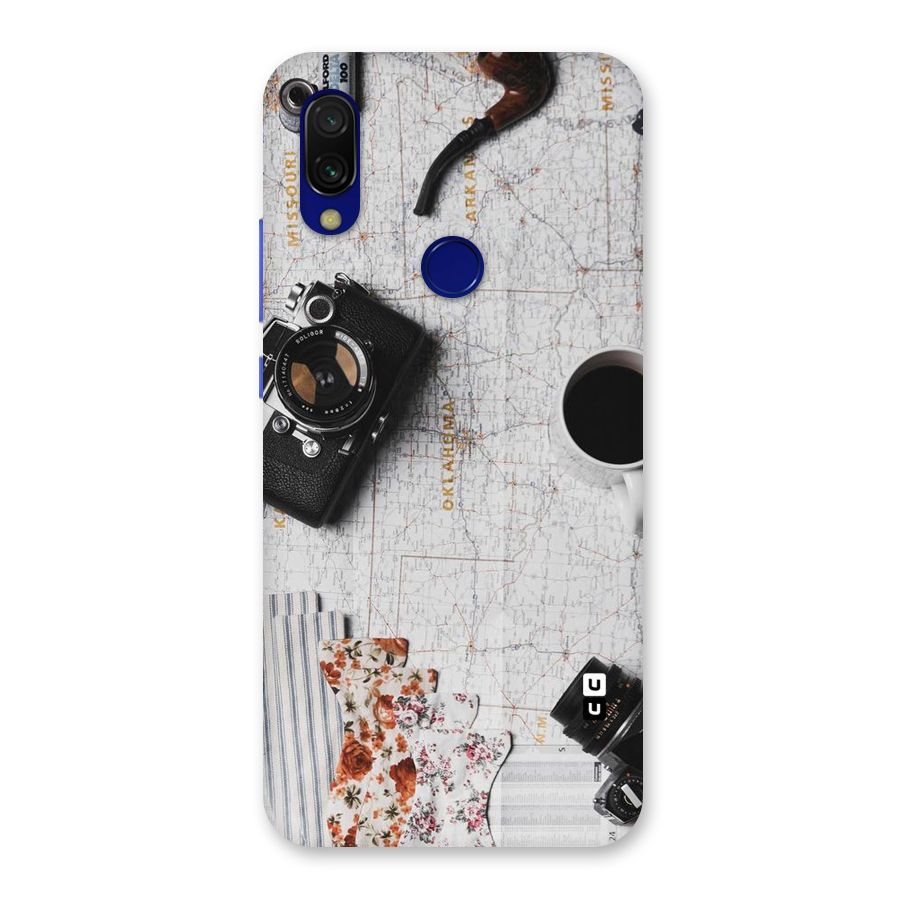Camera Smoky Pipe Back Case for Redmi Y3