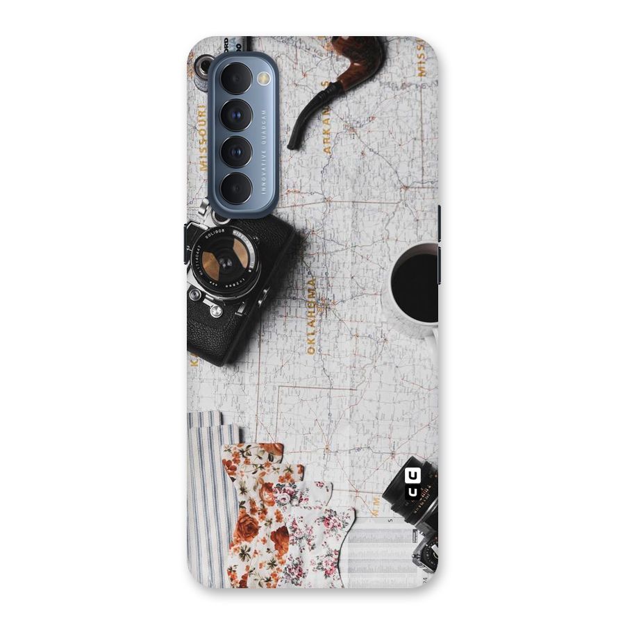 Camera Smoky Pipe Back Case for Reno4 Pro