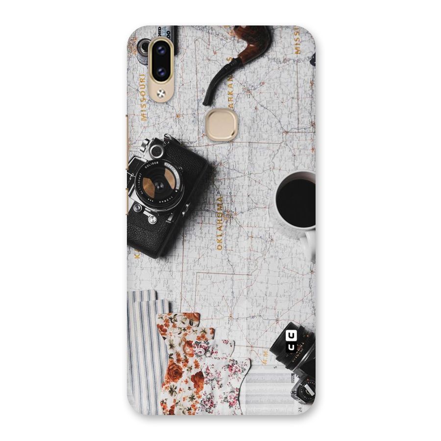 Camera Smoky Pipe Back Case for Vivo V9 Youth