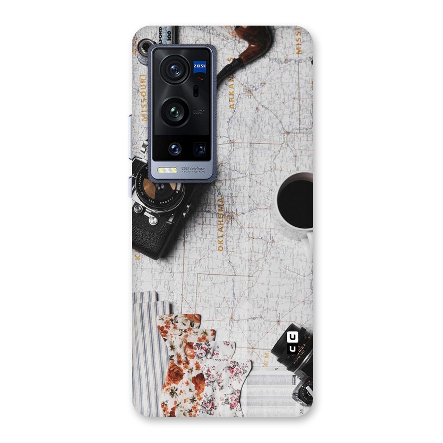 Camera Smoky Pipe Back Case for Vivo X60 Pro Plus