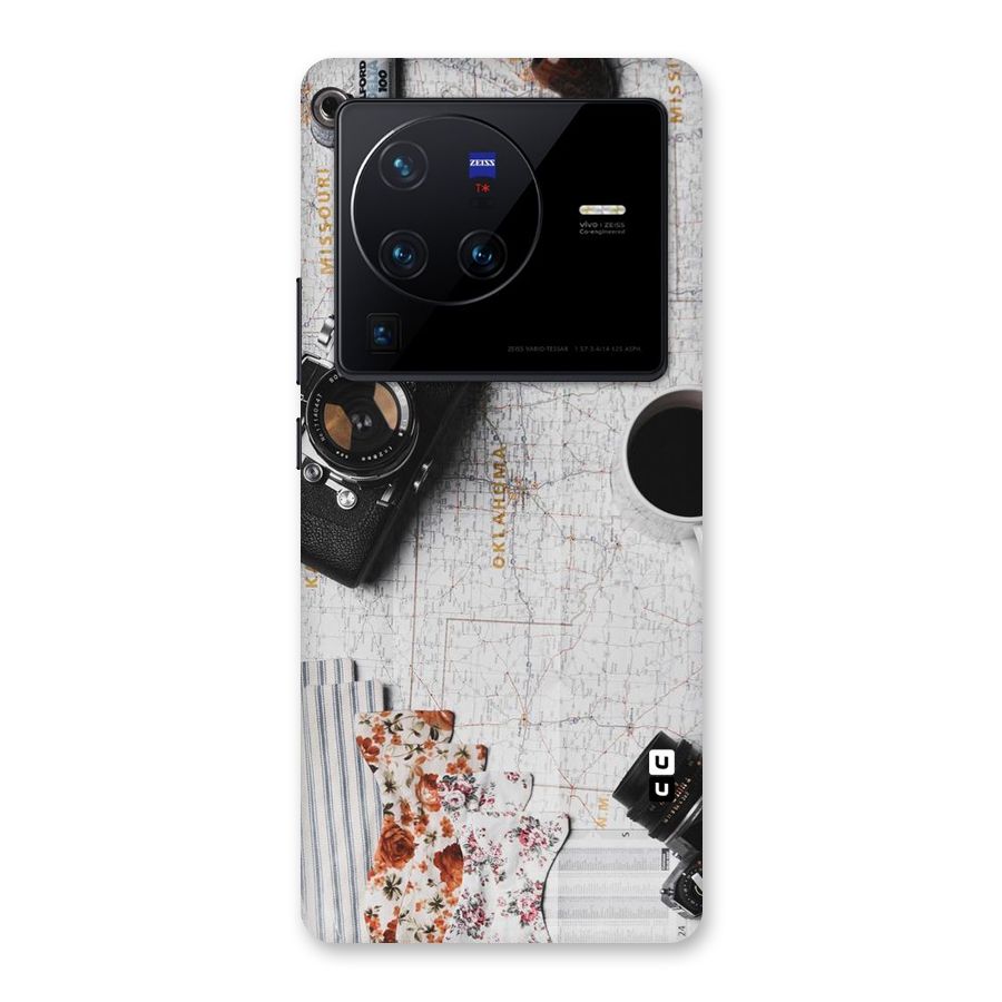 Camera Smoky Pipe Back Case for Vivo X80 Pro