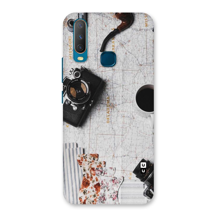 Camera Smoky Pipe Back Case for Vivo Y11