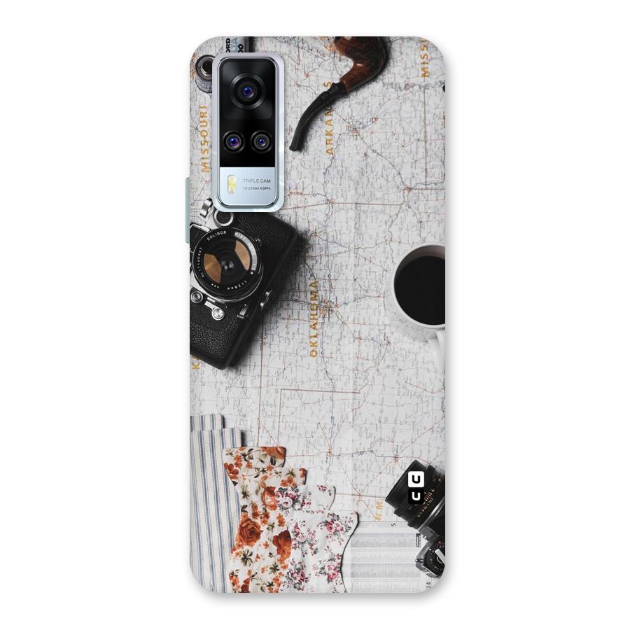 Camera Smoky Pipe Back Case for Vivo Y31