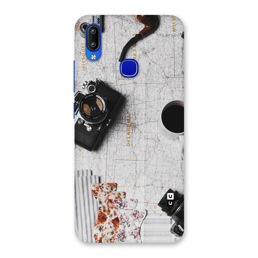 Camera Smoky Pipe Back Case for Vivo Y91