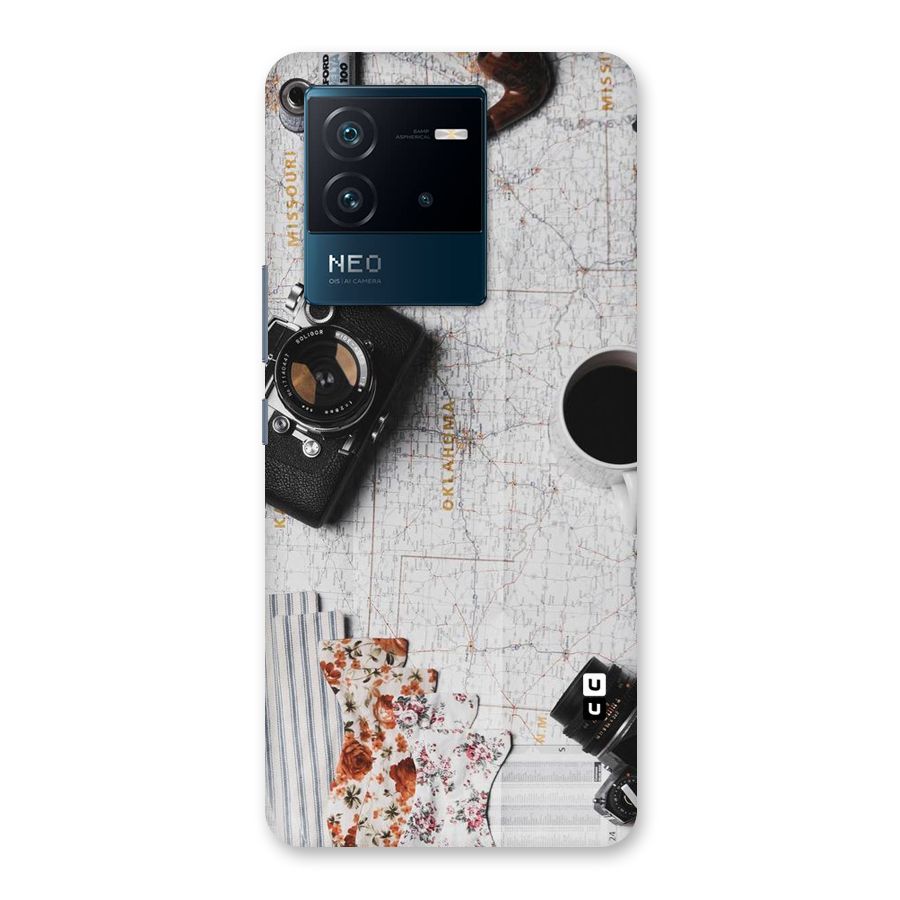 Camera Smoky Pipe Back Case for Vivo iQOO Neo 6 5G