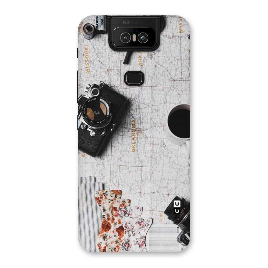 Camera Smoky Pipe Back Case for Zenfone 6z