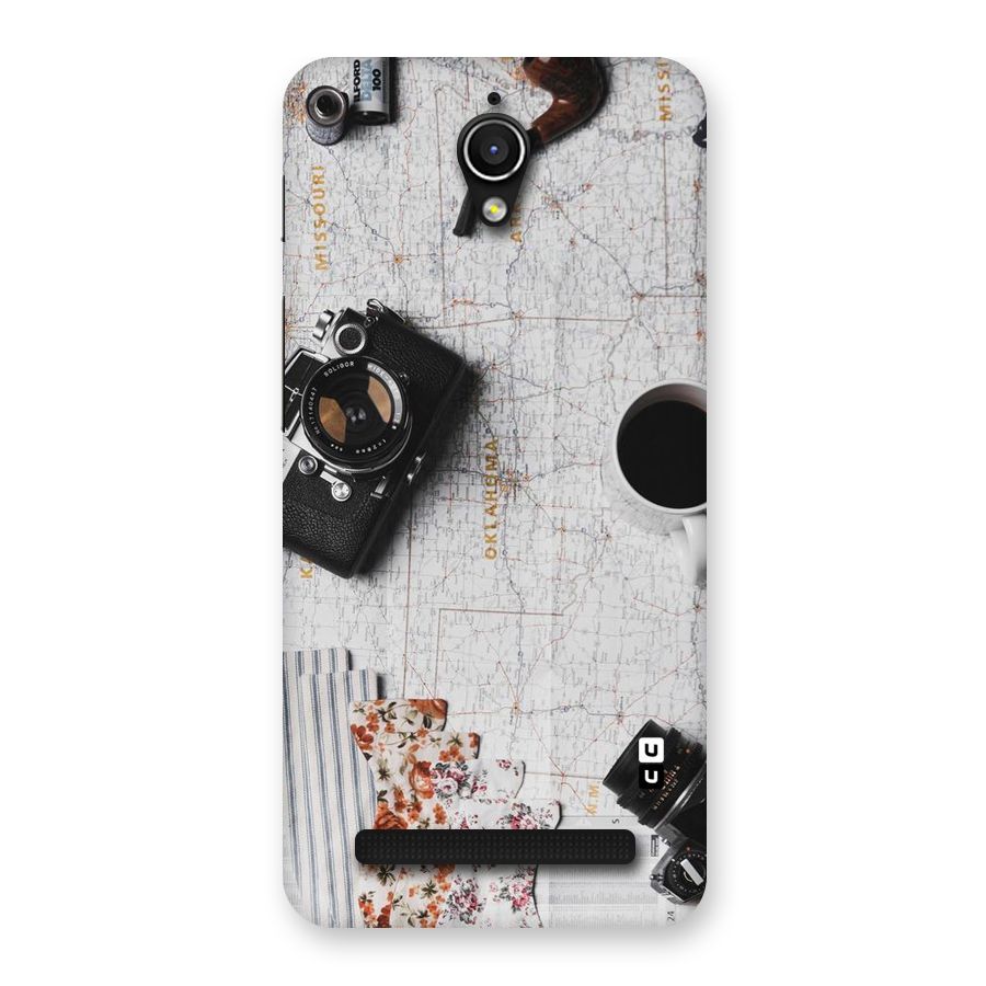 Camera Smoky Pipe Back Case for Zenfone Go