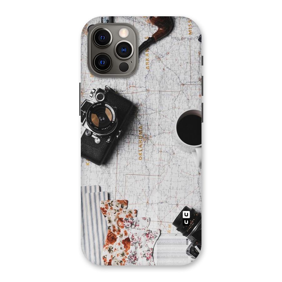 Camera Smoky Pipe Back Case for iPhone 12 Pro