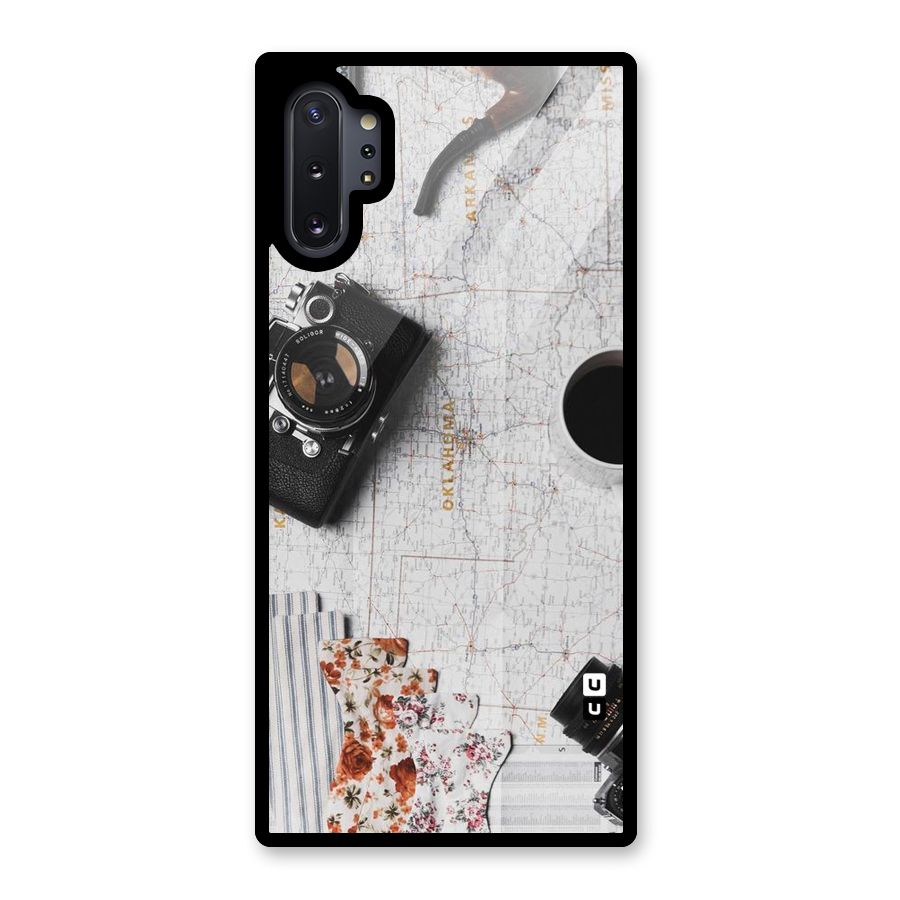 Camera Smoky Pipe Glass Back Case for Galaxy Note 10 Plus