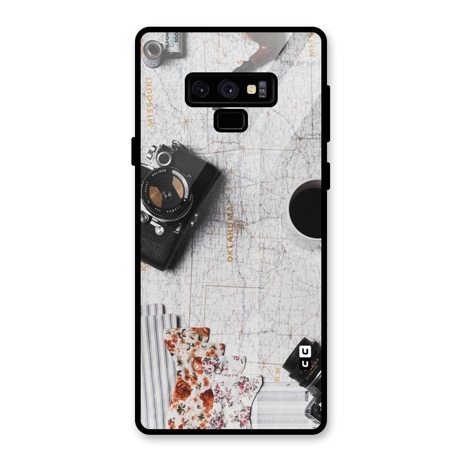 Camera Smoky Pipe Glass Back Case for Galaxy Note 9