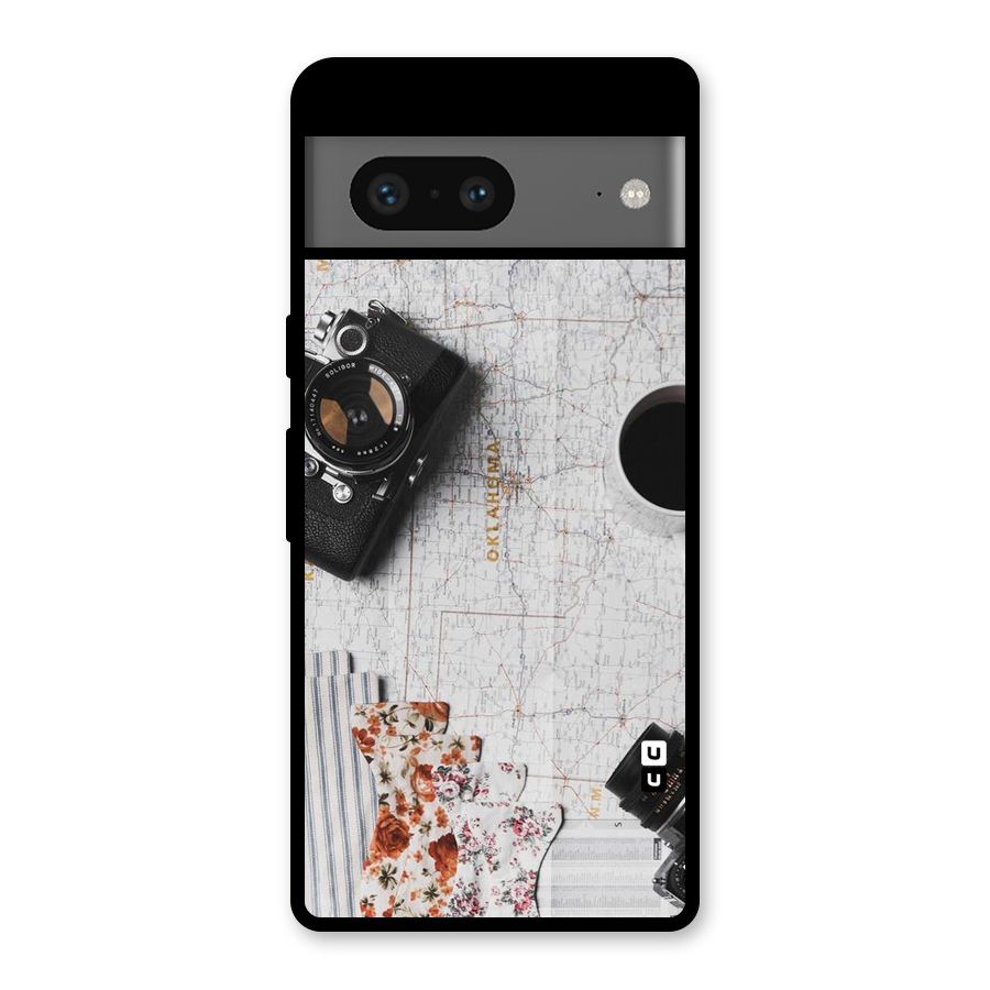 Camera Smoky Pipe Glass Back Case for Google Pixel 7