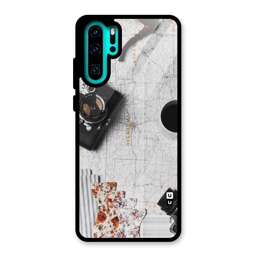 Camera Smoky Pipe Glass Back Case for Huawei P30 Pro