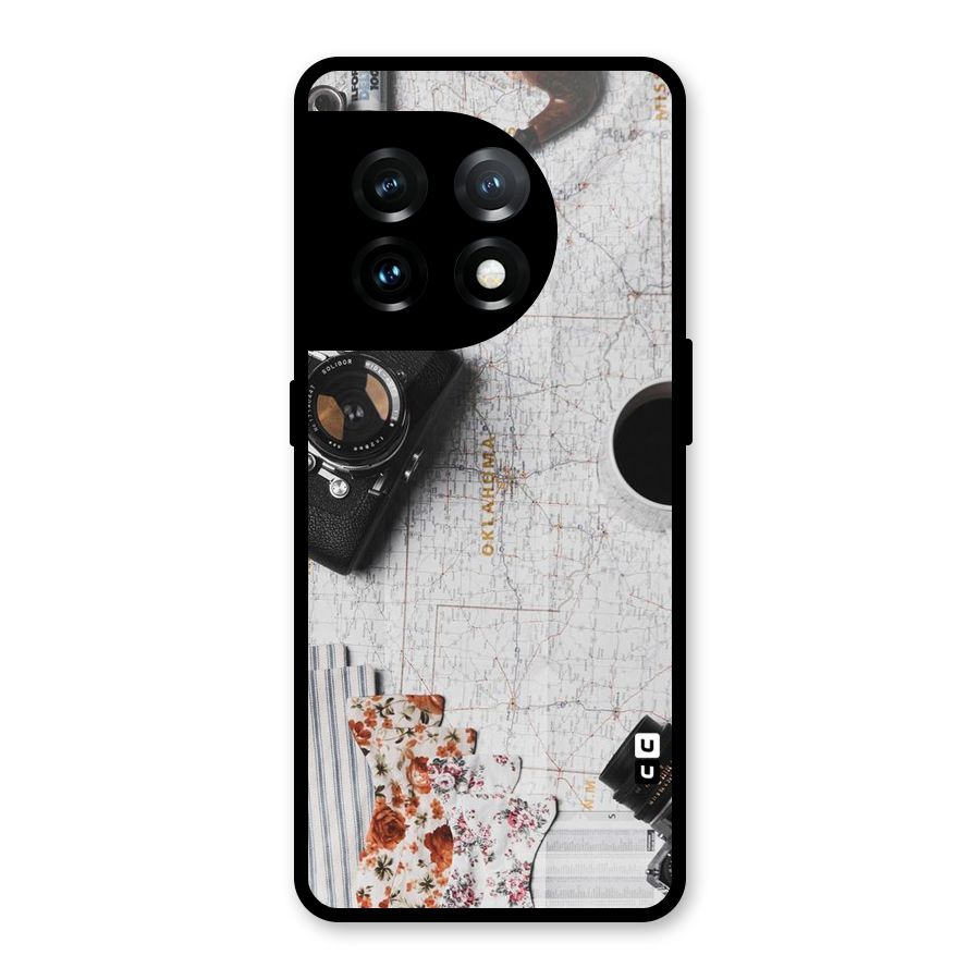 Camera Smoky Pipe Glass Back Case for OnePlus 11