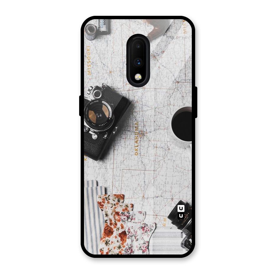 Camera Smoky Pipe Glass Back Case for OnePlus 7