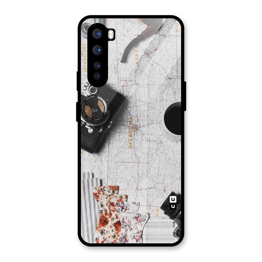 Camera Smoky Pipe Glass Back Case for OnePlus Nord